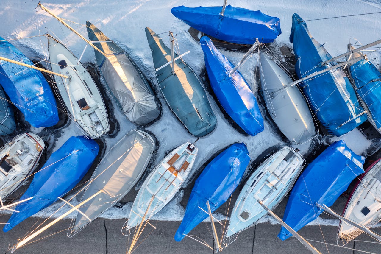 Cabin Cruiser Shrink Wrap
